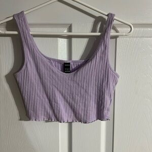 Cropped tank top